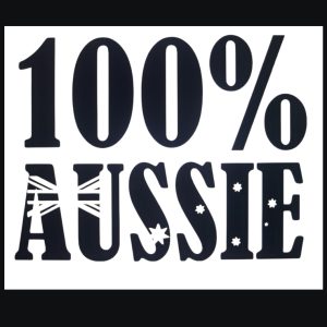 100% AUSSIE Decal