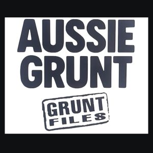 Aussie Grunt Vinyl Decal